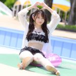 【写真特集 14枚】it's sunny・鈴川侑奈＆松尾美侑がメイドビキニ衣装でコラボ！＜近代麻雀水着祭2022＞