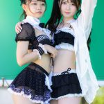 【写真特集 14枚】it's sunny・鈴川侑奈＆松尾美侑がメイドビキニ衣装でコラボ！＜近代麻雀水着祭2022＞