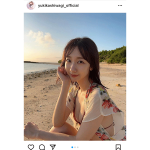 AKB48・柏木由紀、透け感ワンピからビキニ披露！スラリと伸びた美脚にファン夢中！！