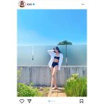 Koki, 、ビキニ姿で魅せる美脚＆抜群プロポーションで釘付け！