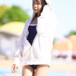 【写真特集 20枚】赤ちょこ・東條明日華、セクシーなスクール水着姿で透明肌披露！＜近代麻雀水着祭2022＞