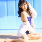 【写真特集 20枚】赤ちょこ・東條明日華、セクシーなスクール水着姿で透明肌披露！＜近代麻雀水着祭2022＞