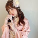 Peel the Apple・黒嵜菜々子、ピンクの振袖姿にファン歓喜!「言葉にならないぐらい綺麗」