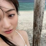 NMB48・川上千尋、瞳に吸い込まれるビキニ姿の至近距離ショット公開