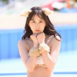 【写真特集 11枚】梶谷唯、けもの耳水着で甘いスマイルを届ける！＜近代麻雀水着祭2022＞