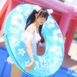 【写真特集 8枚】イロハサクラ・朝比奈めいり、猫耳が可愛すぎるレース地水着姿にうっとり！＜近代麻雀水着祭2022＞