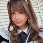 レースクイーン・永原芽衣、メイドコスチュームで「スーパー耐久第2戦」に参戦