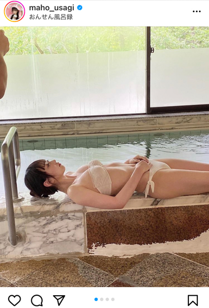 AKB48・大盛真歩、入浴オフショットで濡れ肌＆美麗ボディ大胆披露！
