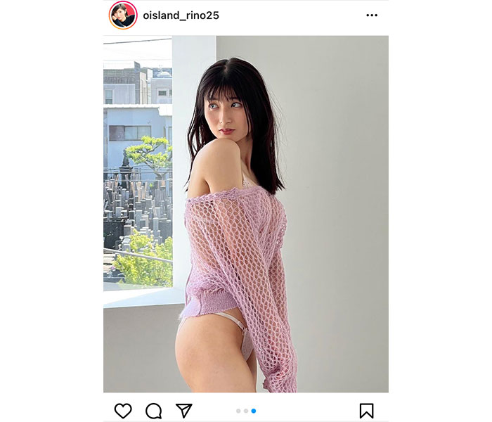 大島璃乃、素肌見せのビキニオフショットにファンどぎまぎ