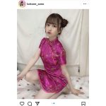 Peel the Apple・佐野心音、セクシーなチャイナ服から美脚披露！「とても似合って素敵です」