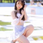 【写真特集 10枚】it's sunny・松尾美侑、ハーフツインを風になびかせ美麗スタイル披露！＜近代麻雀水着祭2022＞