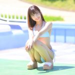 【写真特集 15枚】高坂琴水（キプリスモルホォ）、脚線美がまぶしい美プロポーション披露！＜近代麻雀水着祭2022＞