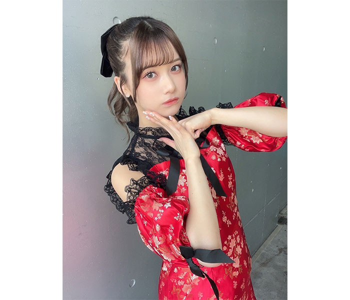 SKE48・田辺美月「チャイナでした」、セクシーなチャイナドレス姿に反響続々！「美しすぎます」「また着て欲しい」