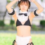 【写真特集 7枚】兎ゐまりん（MELT）、メイドビキニで魅せる美麗ボディ！＜近代麻雀水着祭2022＞