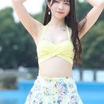 【写真特集 7枚】松尾美侑（it's sunny）、レモン色のビキニ姿で透明美ボディ披露！＜近代麻雀水着祭2022＞