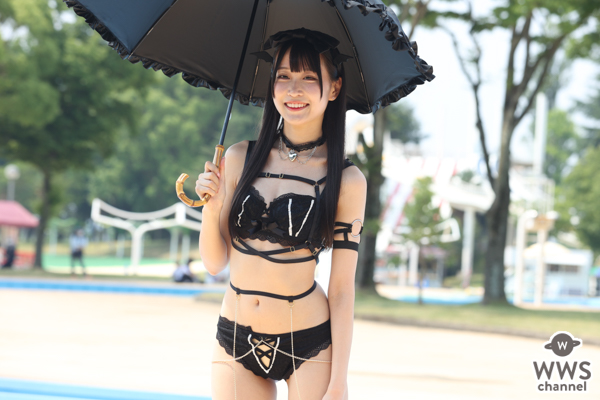 【写真特集 14枚】宮花もも（ハニースパイスRe.）、セクシーすぎる小悪魔コスチュームで釘付け！＜近代麻雀水着祭2022＞