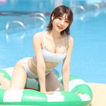 【写真特集 10枚】ぱんな（バーレスク東京）、脇見せポーズでヘルシーボディ全開！＜近代麻雀水着祭2022＞