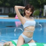 【写真特集 10枚】ぱんな（バーレスク東京）、脇見せポーズでヘルシーボディ全開！＜近代麻雀水着祭2022＞