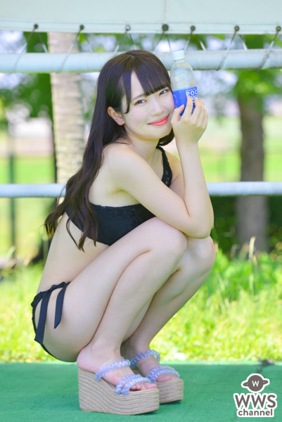 【写真 5枚】桜井もも（にゅ〜わ）、セクシーな黒ビキニで美ボディをお届け＜近代麻雀水着祭2022＞