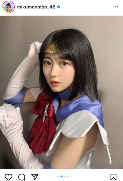 HKT48・田中美久、「セーラームーン」のコスプレにお仕置き希望続出！