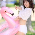 【写真特集 11枚】渡辺陽菜（Layn）、清楚水着で魅せるキュートな笑顔と透明肌で釘付け！＜近代麻雀水着祭2022＞