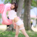 【写真特集 11枚】渡辺陽菜（Layn）、清楚水着で魅せるキュートな笑顔と透明肌で釘付け！＜近代麻雀水着祭2022＞