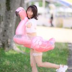 【写真特集 11枚】渡辺陽菜（Layn）、清楚水着で魅せるキュートな笑顔と透明肌で釘付け！＜近代麻雀水着祭2022＞