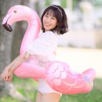 【写真特集 11枚】渡辺陽菜（Layn）、清楚水着で魅せるキュートな笑顔と透明肌で釘付け！＜近代麻雀水着祭2022＞