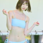 【写真特集 10枚】山田南実、爽やかビキニで届ける脇見せポーズに釘付け！＜近代麻雀水着祭2022＞