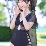 【写真特集 12枚】雪村花鈴、猫耳レオタード水着であざと可愛さ全開！＜近代麻雀水着祭2022＞