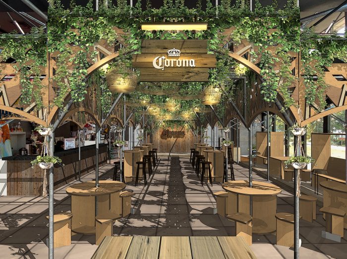 渋谷PARCO初のビアテラス『SHIBUYA PARCO × CORONA OUT IN NATURE TERRACE』が期間限定でオープン