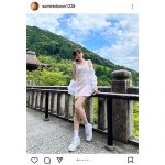 SILENT SIREN・すぅ、セクシーな肌見せキャミワンピ姿にファン歓喜！
