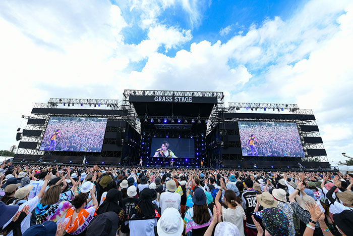 【ライブレポート】BE:FIRSTがGRASS STAGEでたっぷり9曲の神セトリを披露＜ROCK IN JAPAN FESTIVAL 2022＞