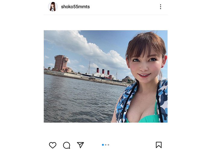 中川翔子、水着姿であらわな豊満なバストに「エロいマーメイド」「しょこたんの胸元が眩しい」と歓喜の声！