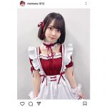 高嶺のなでしこ・松本ももな、ガーリーなメイド服でボブ風ヘアにイメチェン！