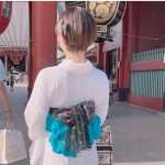 新唯、涼しげな色っぽい浴衣姿で夏感あふれるショットを公開！