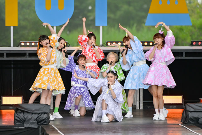 私立恵比寿中学、3年ぶりの夏の野外ライブ「ファミえん」開催