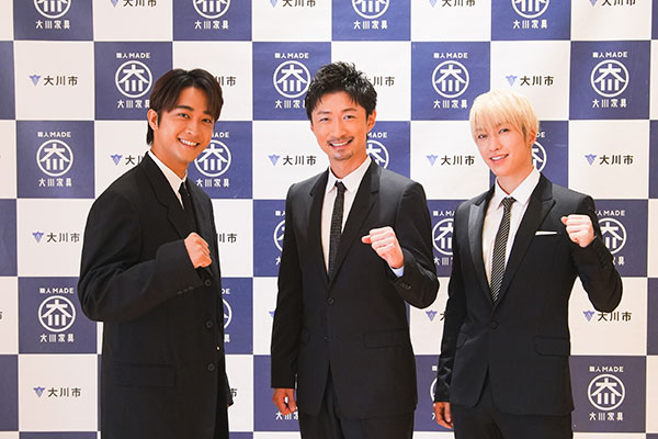 EXILE MAKIDAIをリーダーに、福岡出身の劇団EXILE 佐藤寛太、THE RAMPAGE 藤原樹が2022年度大川家具スペシャルアドバイザーに就任