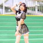 【写真特集】渡辺陽菜（Layn）、スケスケメイド服から水着チラリ！＜近代麻雀水着祭2022＞
