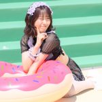 【写真特集】渡辺陽菜（Layn）、スケスケメイド服から水着チラリ！＜近代麻雀水着祭2022＞