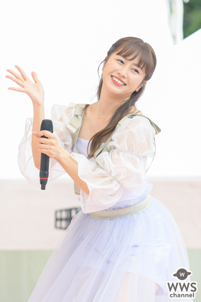 佐々木彩夏（ももいろクローバーZ）、「TIF2022」最終日のSMILE GARDENトップバッターとして登場！＜TOKYO IDOL FESTIVAL 2022 supported by にしたんクリニック＞