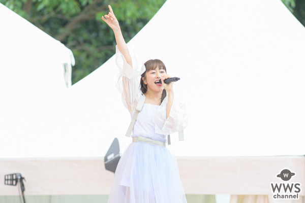 佐々木彩夏（ももいろクローバーZ）、「TIF2022」最終日のSMILE GARDENトップバッターとして登場！＜TOKYO IDOL FESTIVAL 2022 supported by にしたんクリニック＞