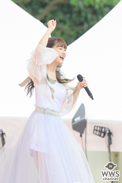 佐々木彩夏（ももいろクローバーZ）、「TIF2022」最終日のSMILE GARDENトップバッターとして登場！＜TOKYO IDOL FESTIVAL 2022 supported by にしたんクリニック＞