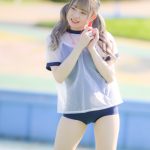 【写真特集】椛はるか、スクール水着×スケスケ体操着で気分は水泳部マネージャー！＜近代麻雀水着祭2022＞