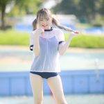 【写真特集】椛はるか、スクール水着×スケスケ体操着で気分は水泳部マネージャー！＜近代麻雀水着祭2022＞