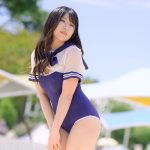 【写真特集】えぽぽ（あっぷろーでぃあ）、スクール水着で魅せるむちむちボディ！＜近代麻雀水着祭2022＞