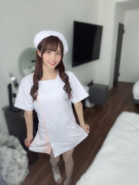 花咲れあ、ナース服脱いで内緒の看護！？ドキドキの赤ランジェリーで誘惑