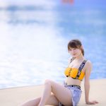 【写真特集 17枚】広山楓（notall）、スポーティなお腹見せコーデで届ける健康美ボディ＜近代麻雀水着祭2022＞