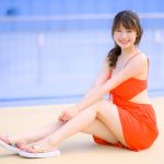 【写真特集】広山楓（notall）、プールサイドで魅せる美麗ボディで視線釘付け！＜近代麻雀水着祭2022＞