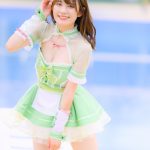 【写真特集 30枚】広山楓（notall）、ミニのメイド服で魅せる絶対領域とヘルシーボディ！＜近代麻雀水着祭2022＞